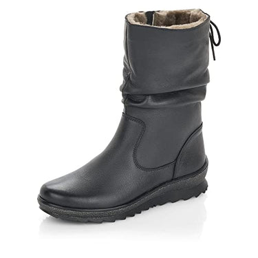 Remonte Damen R8471 Schlupfstiefel, Schwarz (Schwarz/Schwarz 01), 41 EU im Sale